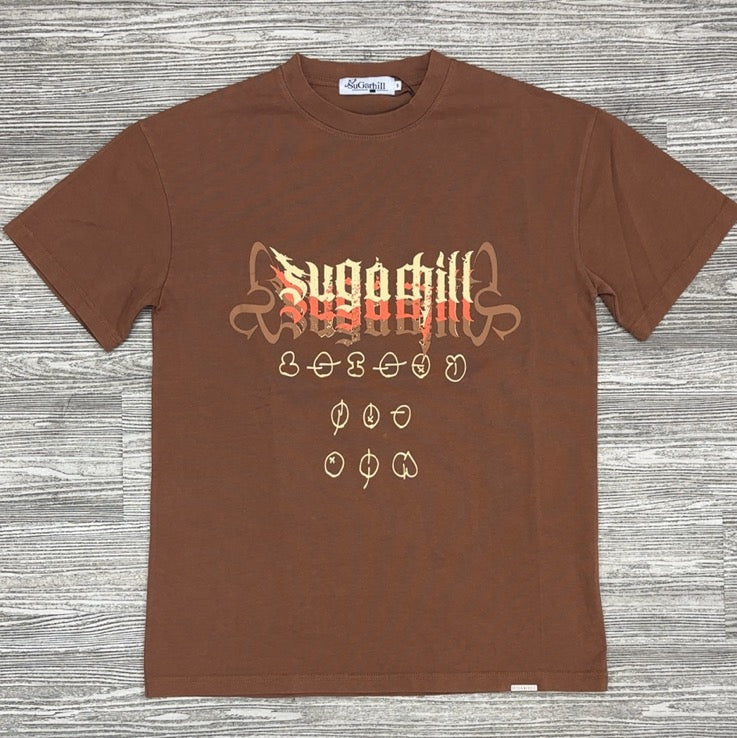 Sugarhill- “sauce” ss tee (brown)