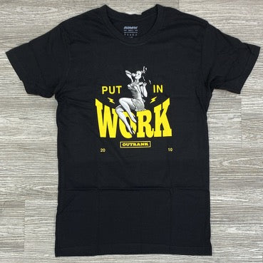 Outrank- put in work ss tee