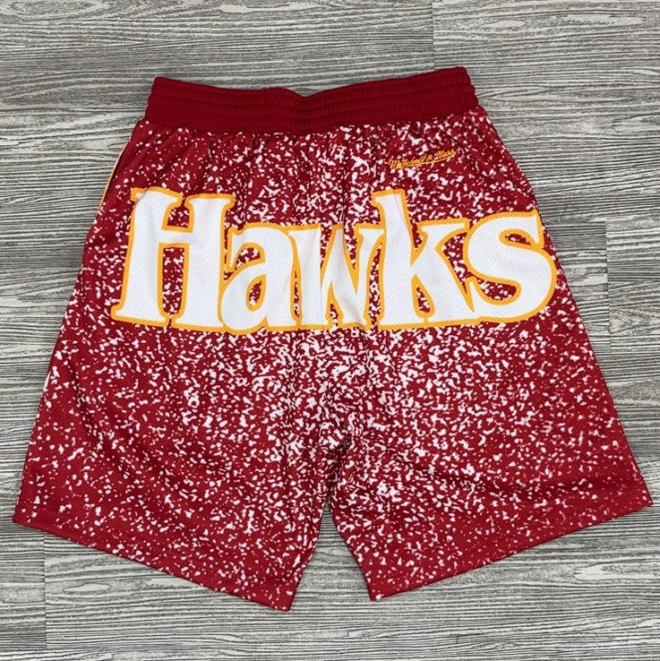 Mitchell & Ness- Nba Jumbotron Submimated Shorts Hawks