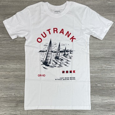 Outrank- making waves ss tee