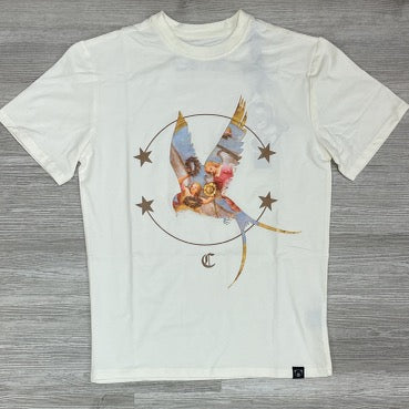 Civilized- angel bird ss tee