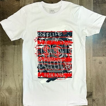 Outrank- boss life ss tee