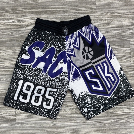 Mitchell & Ness- Nba Jumbotron Submimated Shorts Kings