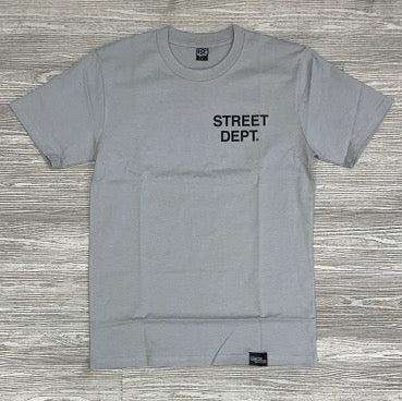 Planet Of The Grapes- street dept ss tee (grey)