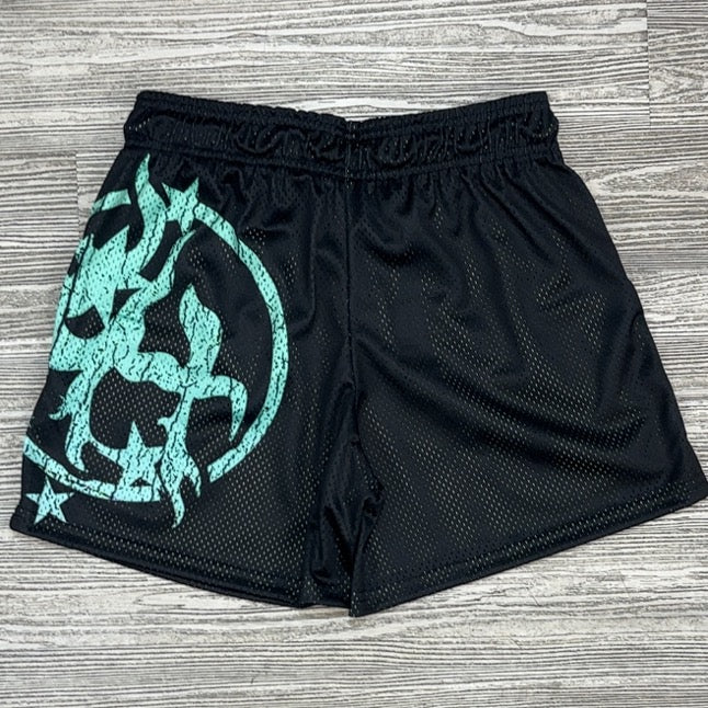 Lost Hills- spooky hills mesh shorts