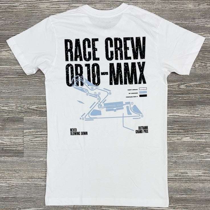 Outrank- race crew ss tee