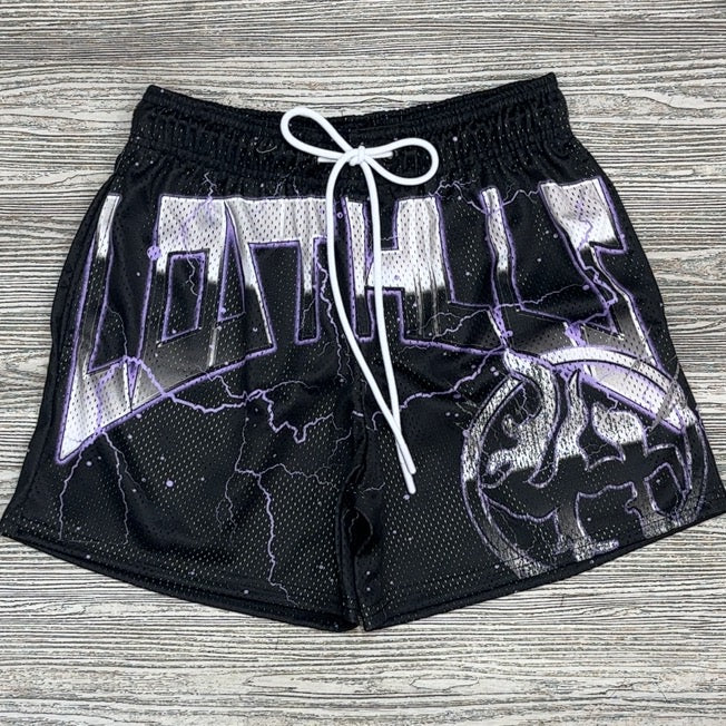 Lost Hills- lighting mesh shorts