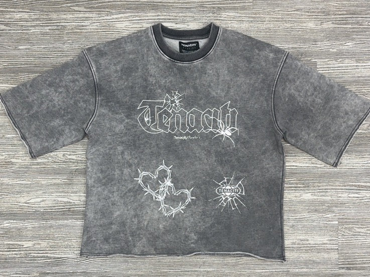 Tenaciti- quarter sleeve ss tee (vintage black)