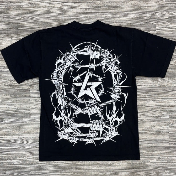 WkndRiot- not alone ss tee (black)