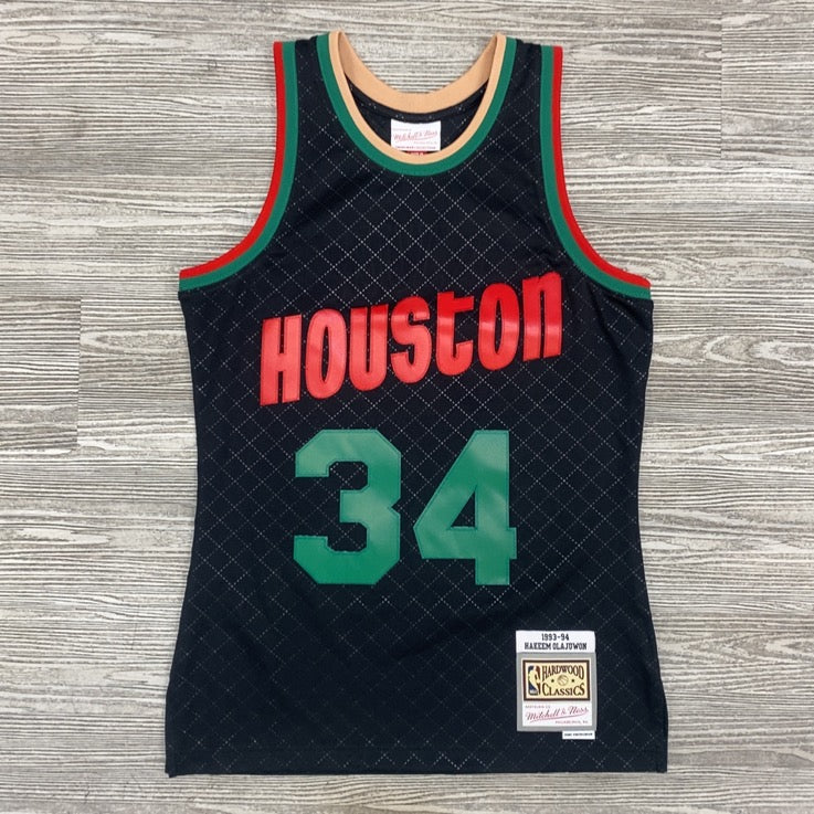 Mitchell & Ness-NBA Swingman Jersey Rockets 93 Hakeem Olajuwon