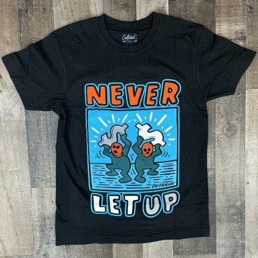 Outrank- never let up ss tee